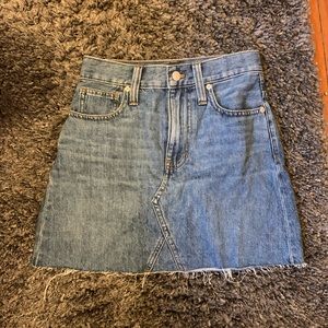 Madewell Denim Skirt